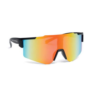 Mirrored sports sunglasses...