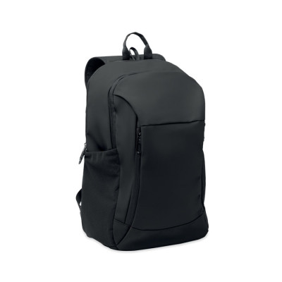 15" soft PU laptop backpack...