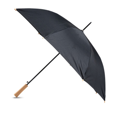 Auto umbrella with wooden...