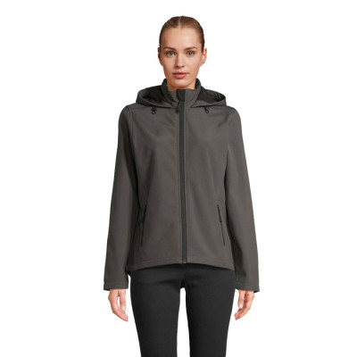 Hooded Women’s Softshell...