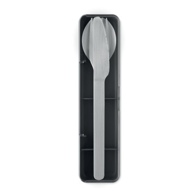 Steel Cutlery Set with Case...
