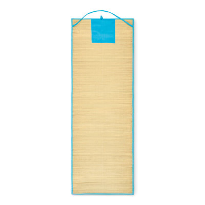 Natural Straw Beach Mat -...