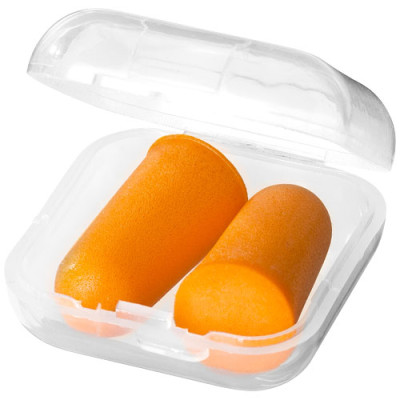 Earplugs in Travel Case...