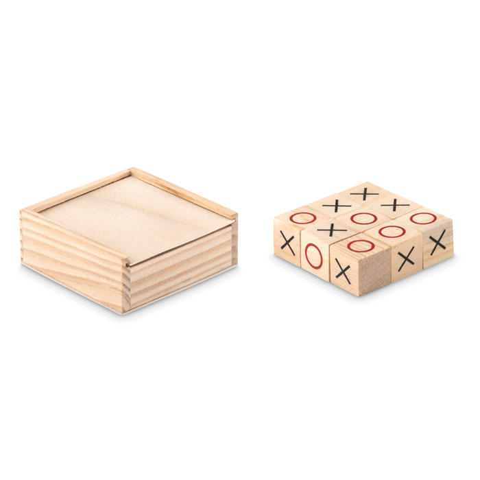 Wooden Tic Tac Toe - Tic Tac Toe