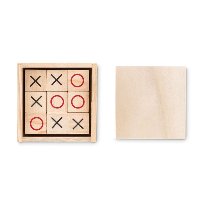 Wooden Tic Tac Toe - Tic Tac Toe