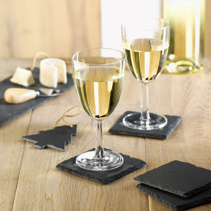 Slate Coasters With EVA Bottom - Slate4