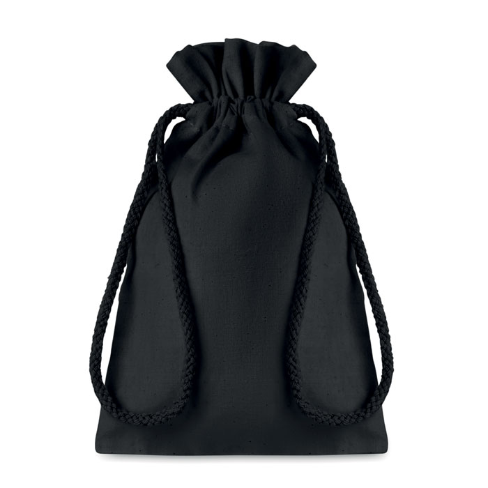 Small Cotton Draw Cord Bag - Taske Small