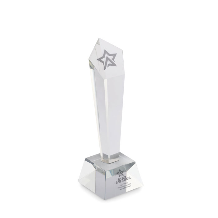 Trofeo de Cristal Con Caja - Diaward