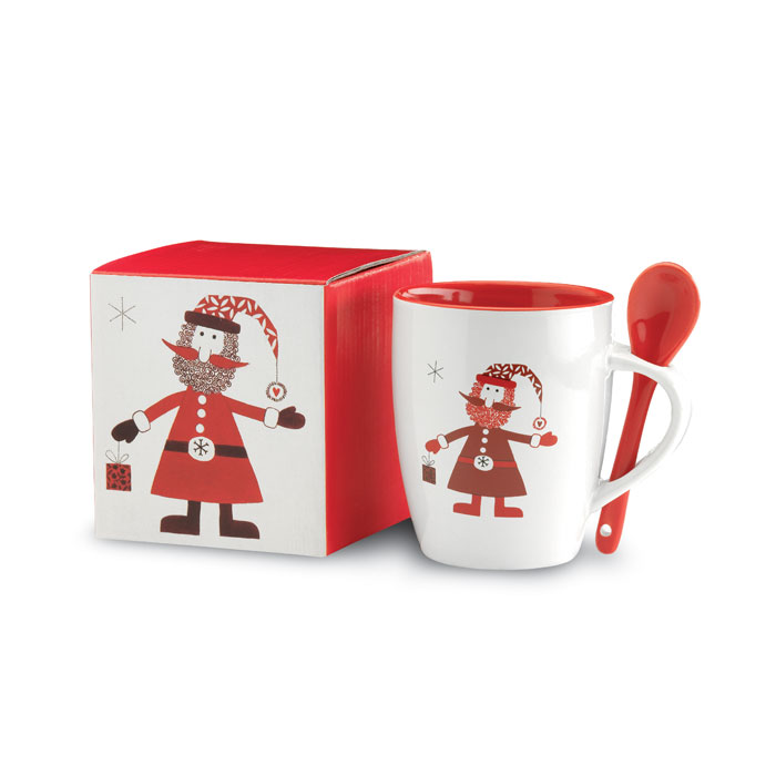 Taza Con Cuchara 250ml - Claus