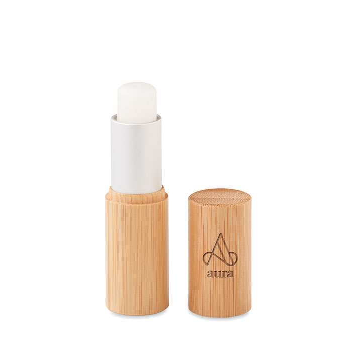 Lip Balm In Bamboo Tube Box - Gloss Lux