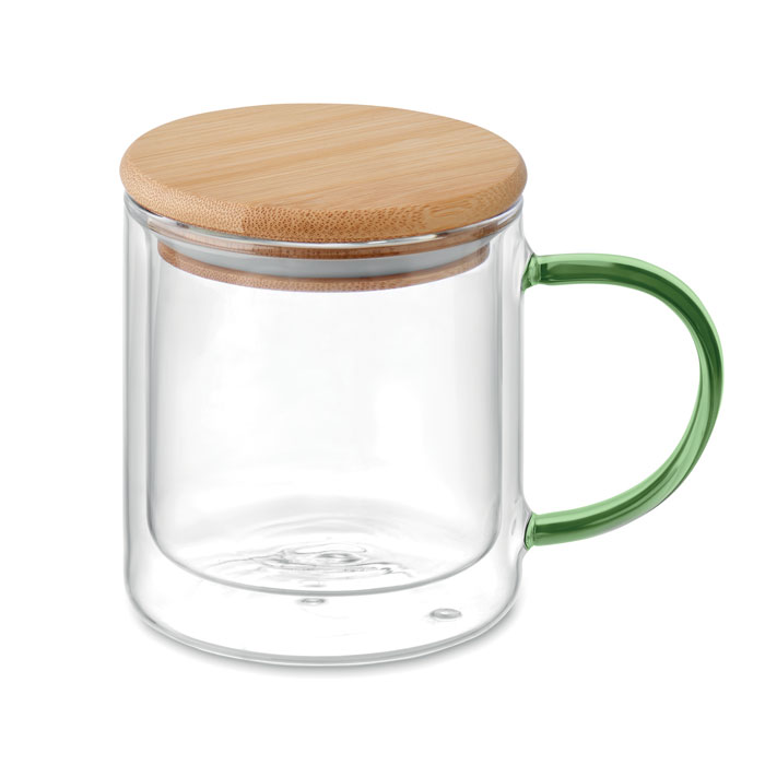 Double Wall Borosilicate Mug - Farbi